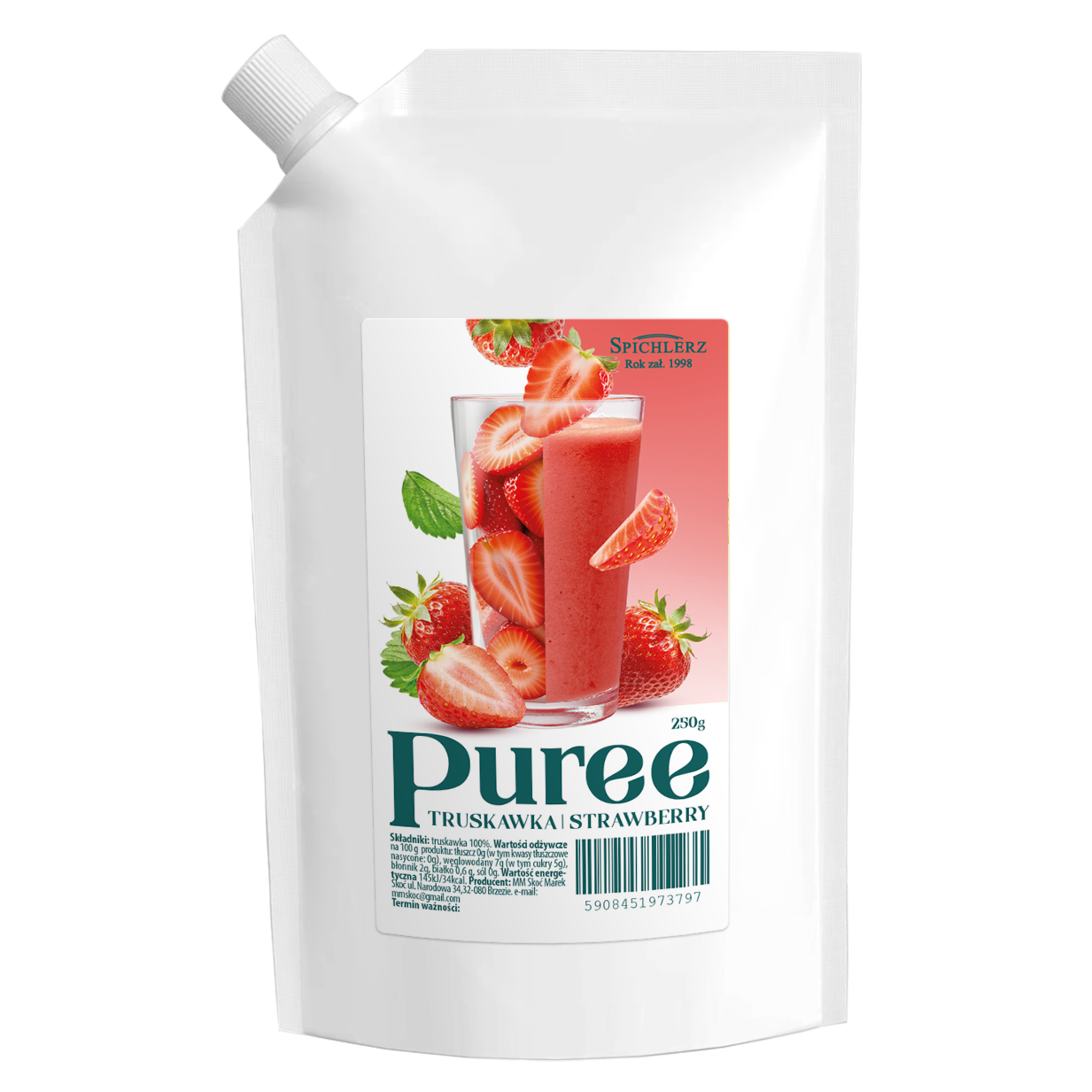 Puree Truskawka| Strawberry 250g